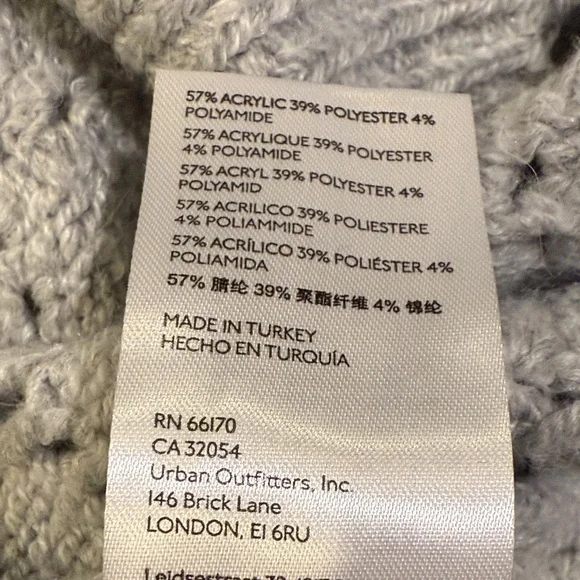 Maeve Light Grey Knit Cardigan - Picture 6 of 6